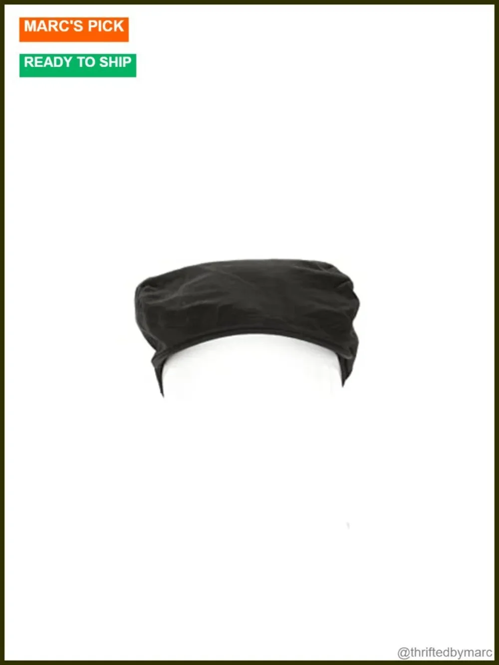 Cotton-Spandex Driver Cap with Built-In Sweat Guard